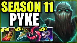 THE #1 PYKE WORLD SHOWS YOU HOW TO POP OFF AS PYKE MID IN SEASON 11!