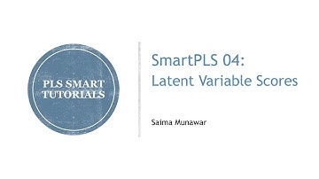 SmartPLS 04: Latent Variable Scores