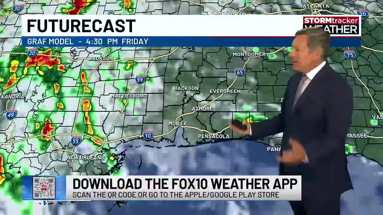 Quiet day ahead for Friday, then wet weekend expected - YouTube