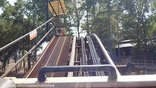 Dahlonega Mine Train Front Row (HD POV) Six Flags Over Georgia