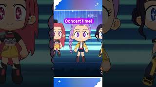 Get Concert Ready with HUNTR/X 💅 KPop Demon Hunters Ready, Set, Shine now on Netflix Playground!