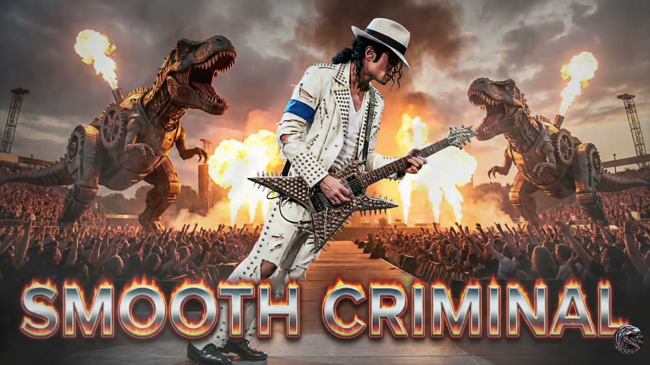 SMOOTH CRIMINAL - Michael Jackson | Dark Cinematic Arena Rock Cover (90s Rock)
