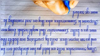 English handwriting styles | English handwriting improvement | Handwriting practice in English |