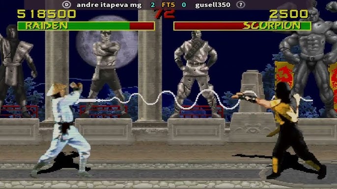 Secuencia de fatality (raiden)  Mortal kombat, Mortal kombat 1, Childhood  games