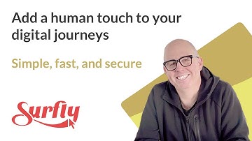 Add a human touch to your digital journeys - simple, fast, and secure