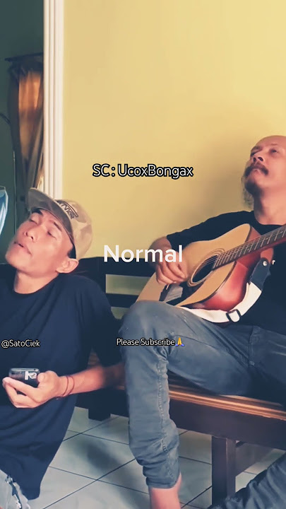 Beda nyanyi normal dan ketika kena bius 🤣🤣 #viralvideo #komedi #ucoxbongax #satociek