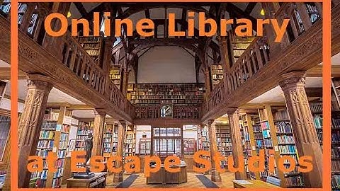 How to Use the Online Library at Escape Studios
