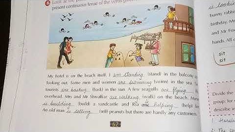 CLASS 4 PRESENT CONTINUOUS TENSE