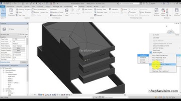 آموزش رویت معماری-فصل 3 قسمت 6 کپی نمودن راه پله به طبقه دوم - Revit Architecture