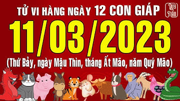 Tử vi Phương Đông hàng ngày, Thứ Bày (11-03-2023) của 12 con giáp, chuẩn xác nhất