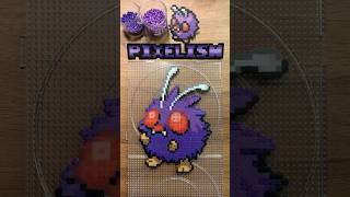 Pokemon KantoRegion No.48 Venonat / perlerbeads venomoth #pokemon#venomoth#venonat#perlerbeads