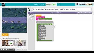 Code.org Stage 13