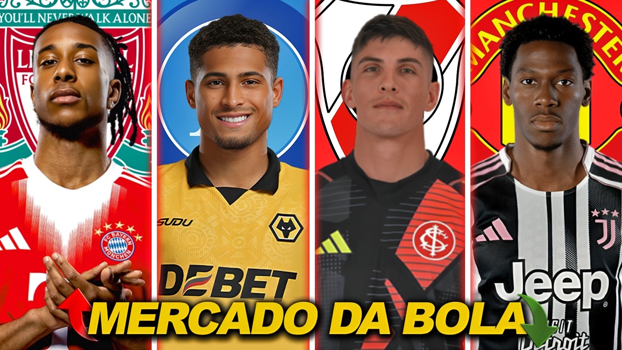 Napoli na disputa por João Gomes, Liverpool vê Michael Olise 'distante', Rochet no River Plate? E+