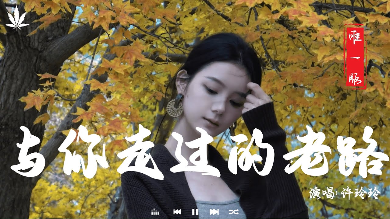 与你走过的老路 - 许玲玲 | Yu Ni Zou Guo De Lao Lu - Xu Ling Ling『风吹过了屋前的那片田野，白云悄悄跟着我走很远。』【動態歌詞MV】♪