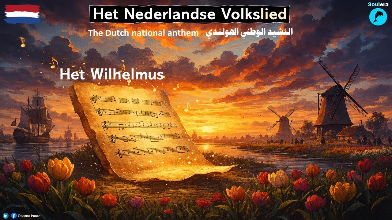 13- Государственный гимн Нидерландов (Het Wilhelmus) (NL • EN • AR) | AI музыка | Усама Исаак