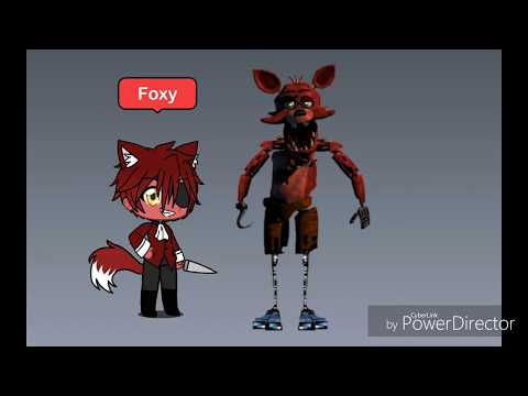 (Mostly) All the Fnaf Characters in Gacha Life (My Version)