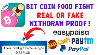 Bitcoin Food Fight Payment Proof, Bitcoin Food Fight Cash Out, Bitcoin Food Fight Game screenshot 4