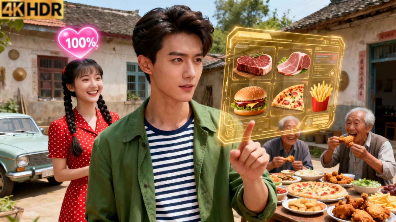 In Famine, Poor Man Gets Affection System: More Girls Like Him, More Food He Gets! Becomes Richest!