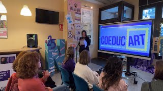 Vídeo Sobre El Coeducart 2024 Dalacant I València, Organitzat Per Lstepv