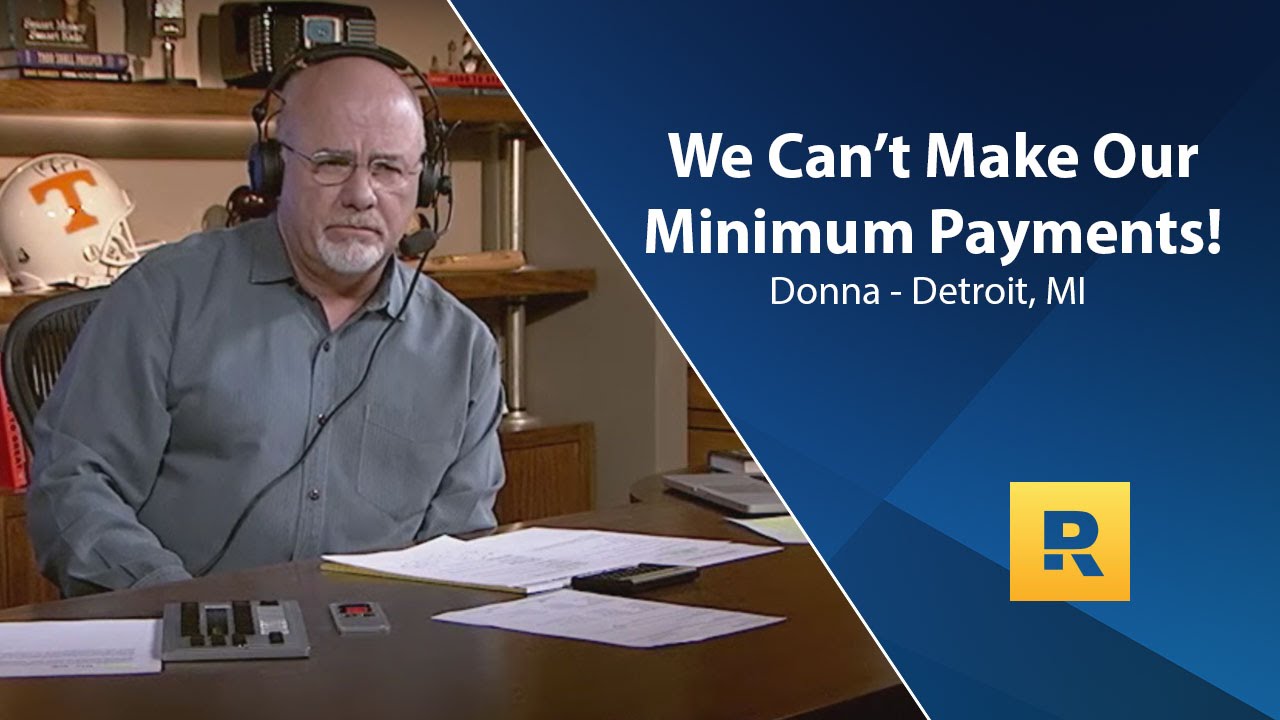 We Cant Make Our Minimum Payments We Cant Make Our Minimum Payments