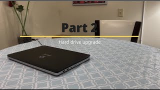 Asus R554L 2 in 1 hard drive upgrade part 2