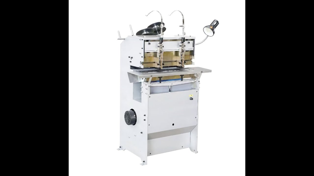 UD452 Double Head Notebook Stapling Machine, wire binding machine saddle stitching equipment