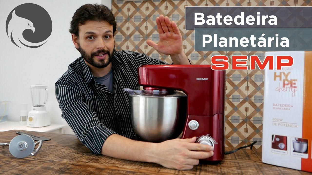 Avaliação da BATEDEIRA PLANETÁRIA Semp Hype Cherry | Harpyja