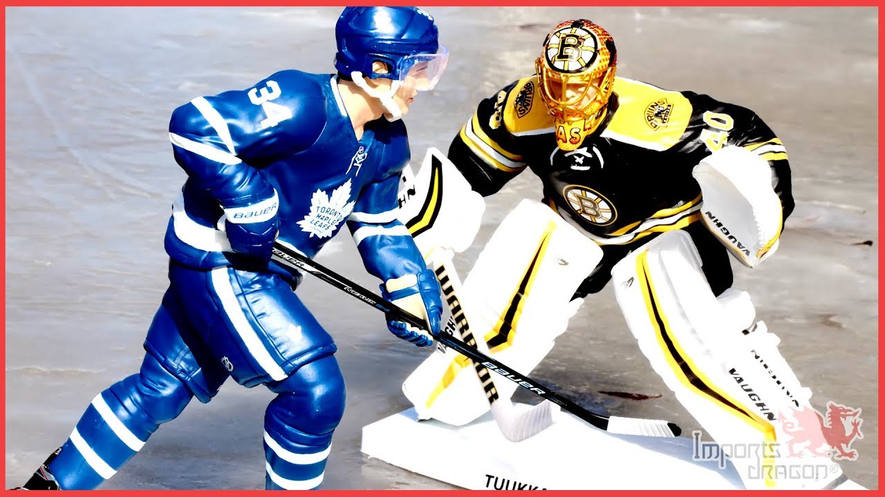 Auston Matthews vs. Tuuka Rask 12" Imports Dragon Figures