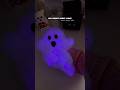 DIY Ghost Lamp 👻✨ The cutest Halloween decor ever!