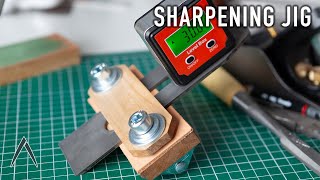 Sharpening Jig for Chisels and Hand Planes // Honing guide