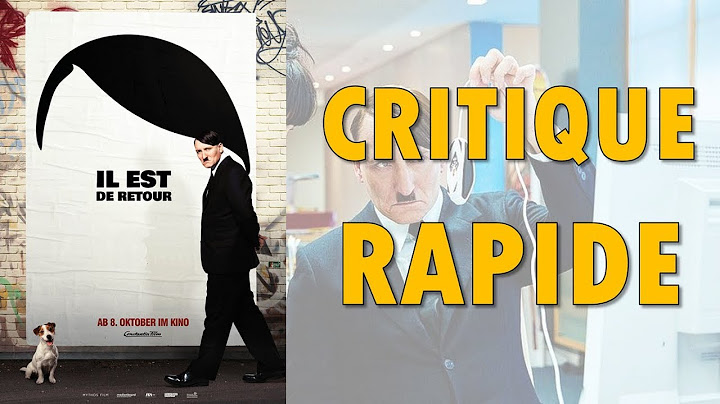 Il est de retour - Critique Rapide