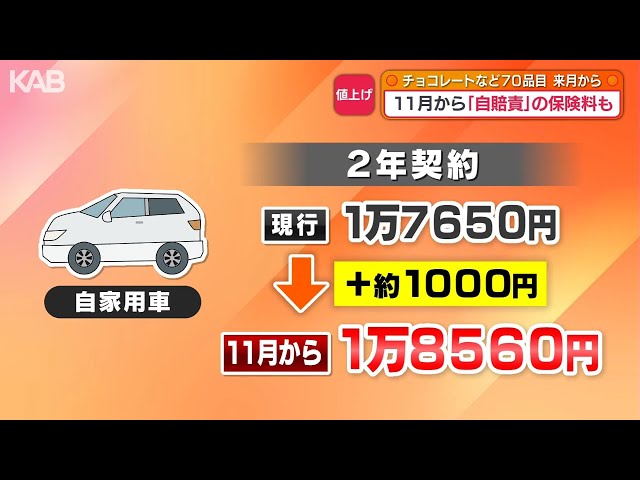 5月から食品値上げ 11月には自賠責保険料も13年ぶり引き上げへ - YouTube