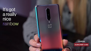 OnePlus 8 Interstellar Glow - One Million Colors in One