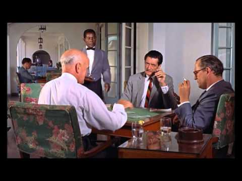 James Bond,  Dr No 1962, 3 Blind Mice. scene , 720p