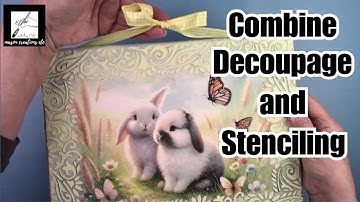 How to Create a MIXED MEDIA Canvas – EASY Step by Step TUTORIAL