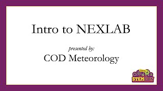 Intro to NEXLAB - STEMCON 2021