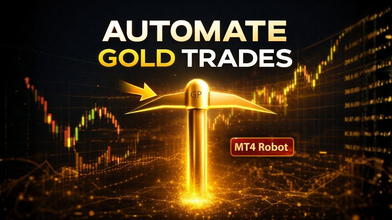 Golden Pickaxe EA MT4 – AI Gold Trading Robot for XAUUSD Automation