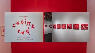 The Opening Reception Of Seeing Red A Thinkspace X Booooooom Collaboration