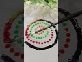 Colour drops mixing Rangoli 🖌️ | #funny #comedy #drawing #colors