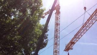 Full TOWER CRANE ASSEMBLY (#2) 6/7/'14  Vancouver, B.C. News
