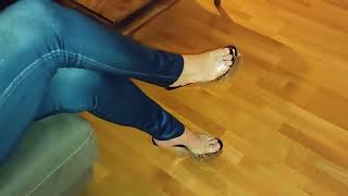 Highheelfee Two With Jeans And Mules