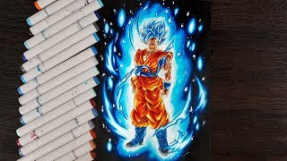 Goku Super Saiyan Blue Path to Divine Power