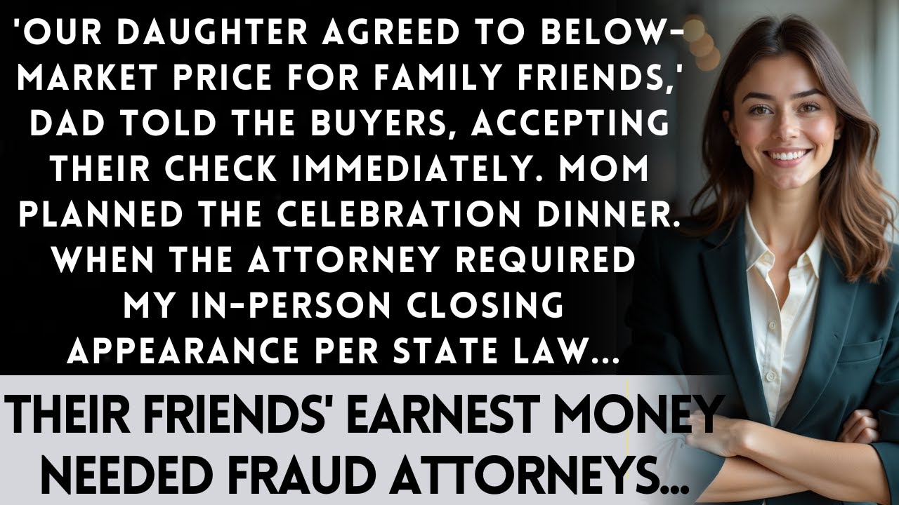 Parents Sold My Investment Property To Their Friends — The Closing ...