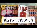 BIG SPIN  VS  WILD 8 - Lotto Scratch - Monday, April 3, 2023 - Wayne Lotto - Wayne The Train