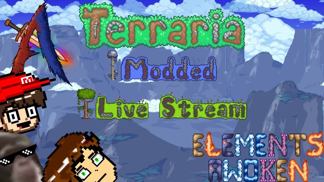 Here We Go Again!! Terraria Awakened Awoken Live Stream!!! - YouTube