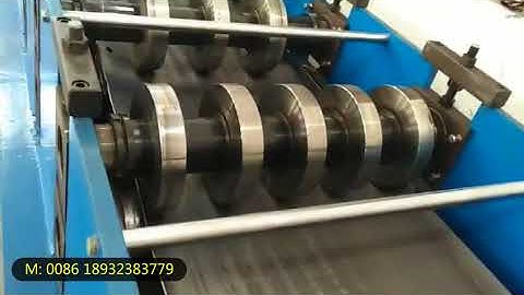 Fully Automatic C Channel Roll Forming Machine