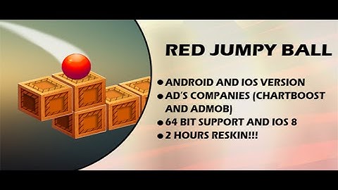 Red Jumpy Ball   Ball Jump Clone source code - Sellmyapp.com