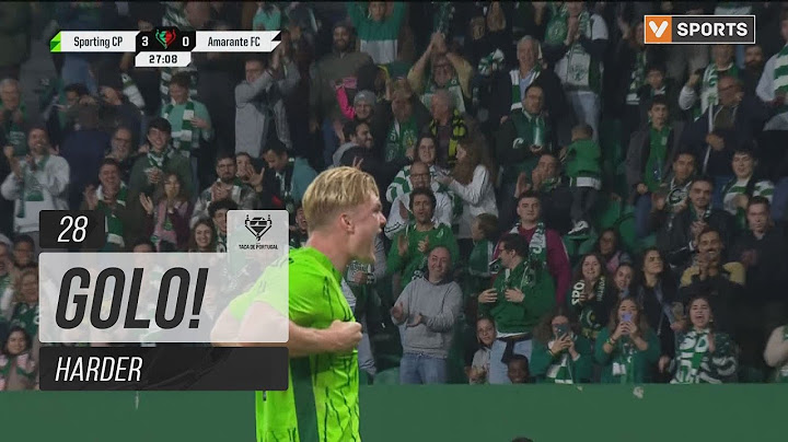 Golo Harder: Sporting (3)-0 Amarante (Taça de Portugal 24/25)