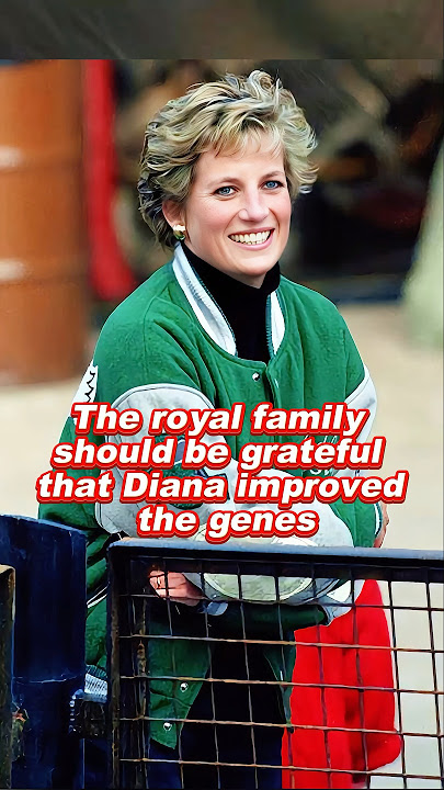 The royal family should be grateful that Diana improved the genes #diana #william #camilla #royal