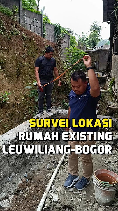 Location survey of #leuwiliangbogor area, existing house #interiordesign #minimalisthouse #houseinfo